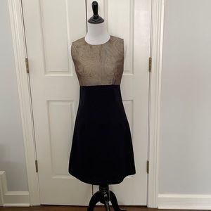 Traffic People black and gold dress